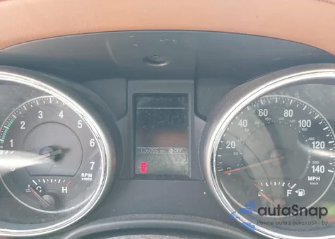 2012 Jeep Grand Cherokee Overland z USA, uszkodzony, nr VIN 1C4RJECG4CC354536